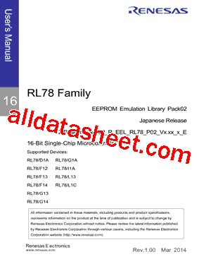 Rg Datasheet Pdf Renesas Technology Corp