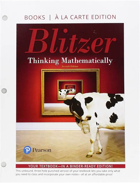 Amazon Thinking Mathematically Blitzer Robert Books