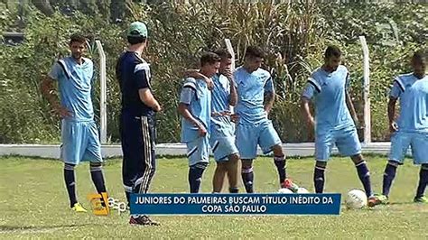 Juniores do Palmeiras buscam título inédito na Copinha Vídeo Dailymotion