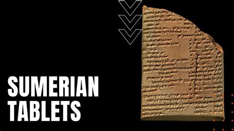 Sumerian Tablets Of Ancient Mesopotamia