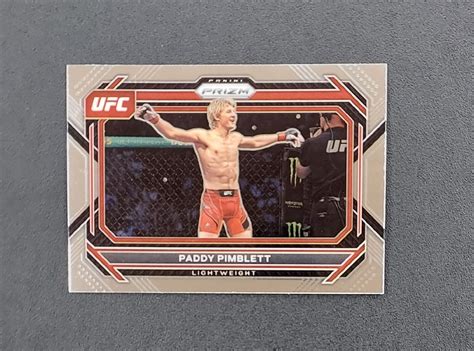 Panini Prizm Ufc Prizm Paddy Pimblett Paddy Pimblett