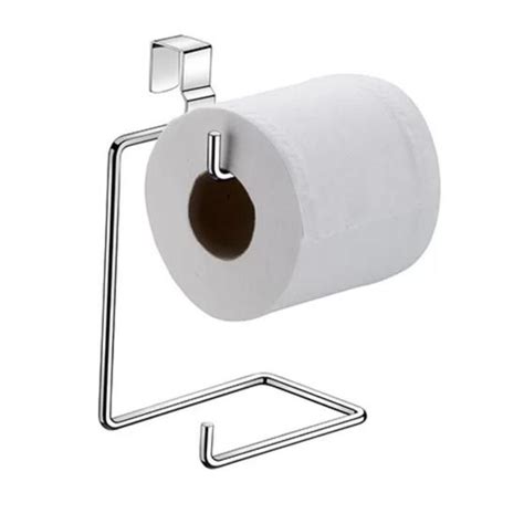 Porta Papel Higienico Inox Cromado Suporte Duplo P Caixa Acoplada