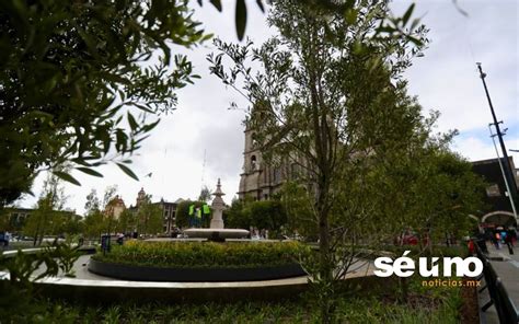 Ya casi lista la remodelación de la Plaza de los Mártires Toluca