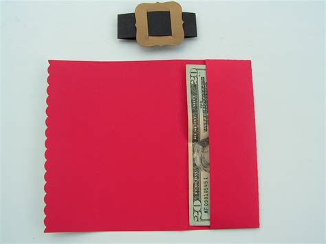 Christmas Money Holder Christmas Card Money Holder Santa - Etsy