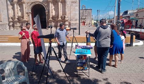 En Concordia familias y niños también disfrutaron del eclipse parcial