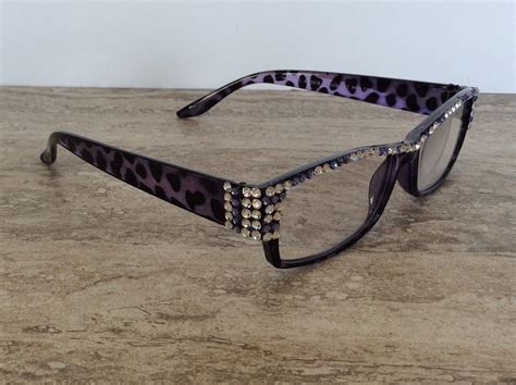 Swarovski Crystal Reading Glasses Etsy