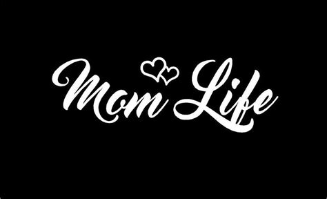 Mom Life Decal Mom Life Car Decal Mom Life Window Decal Custom Vinyl