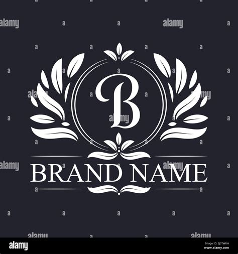 Vintage Ornamental B Logo Design Luxurious And Elegant Alphabet B Letter