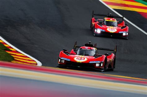 Ferrari Confirm 2024 FIA WEC Hypercar Driver Line Up Motorsports