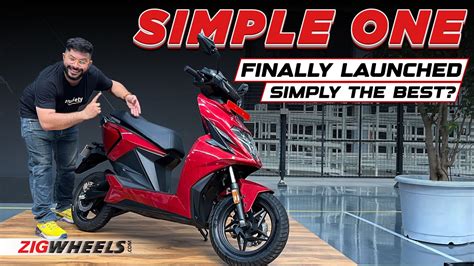 Simple One Launched Indias Longest Range Electric Scooter Price