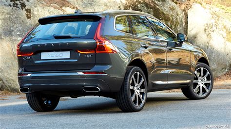 Volvo Xc T Inscription Color Pine Grey Rear Three Quarter