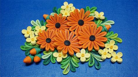 Quilling Daisy Flower V2 Tutorial Tutorial De Flor De Margarita De