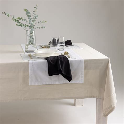 Kitchen Gather Home Co Classic Hemstitch Tablecloth