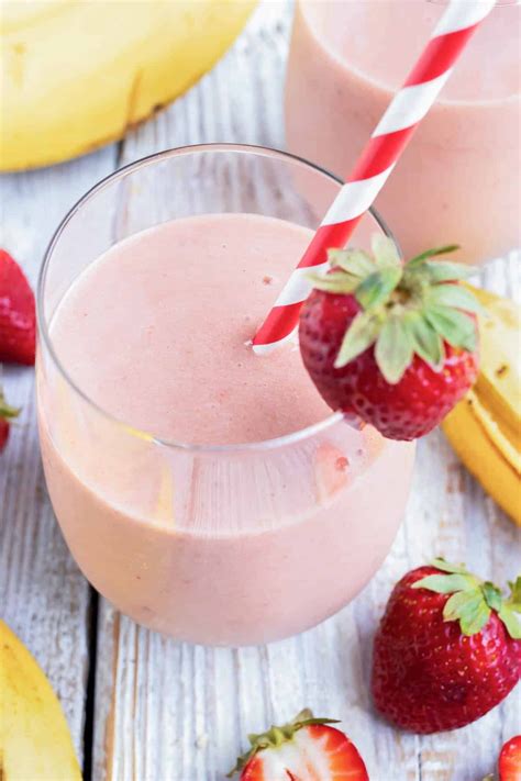 Strawberry Banana Smoothie Recipe