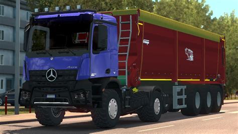 Euro Truck Simulator Mercedes Benz Arocs Agrar Beta Mods