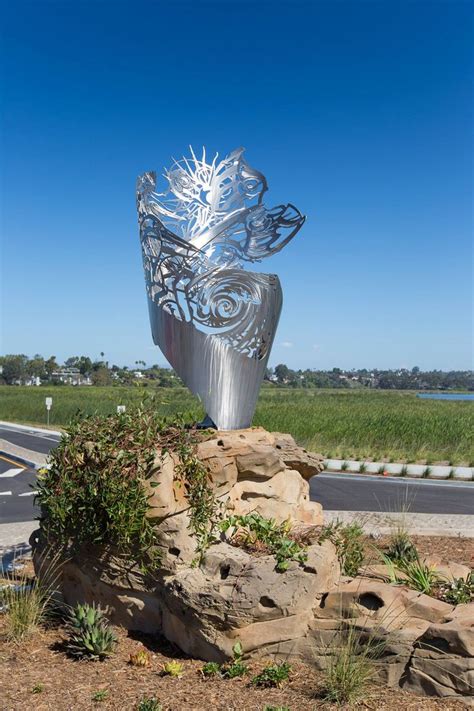 The New Sculpture At The Roundabout North End Of Town Sculptures