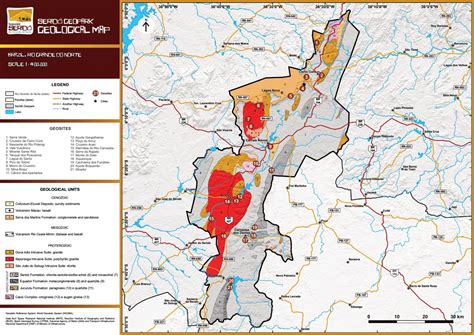 Caracterização Geológica Local Seridó Geoparque Mundial da UNESCO