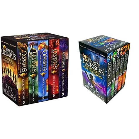 Heroes Of Olympus Complete Collection 5 Book Slipcase Percy Jackson