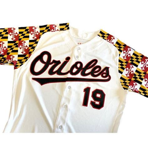 June 29, 2019 Baltimore Orioles - Maryland Flag Replica Jersey ...