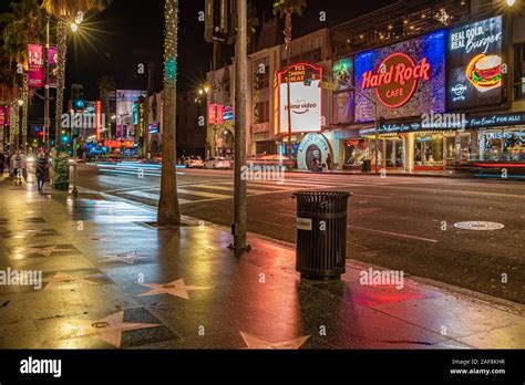 Hollywood At Night