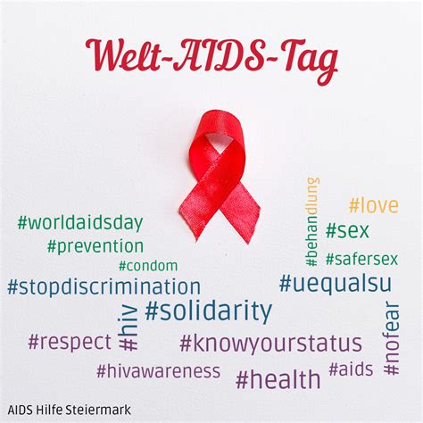 Welt Aids Tag Aids Hilfe Steiermark