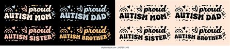 344 Proud Autism Mom Stock Vectors And Vector Art Shutterstock