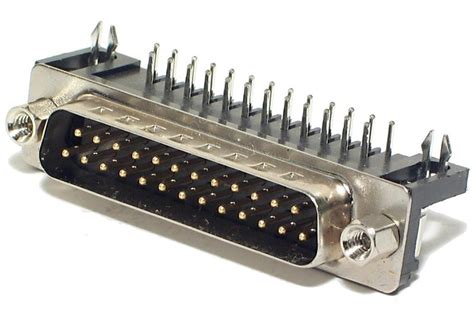 D25 CONNECTOR MALE ANGLE PCB PARTCO