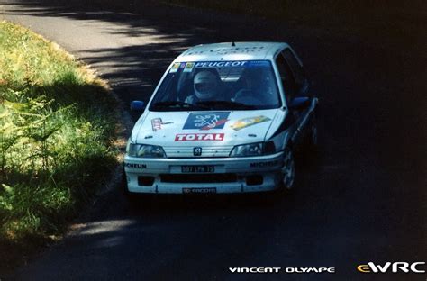 Leduc Vincent Bassière Rose Marie Peugeot 106 Kit Car Rallye du