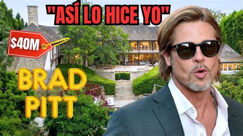 Atencion As Es La Increible Historia De Brad Pitt Y C Mo Es Su