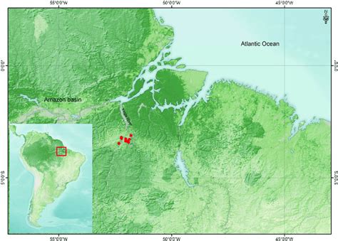 Rio Amazonas Map