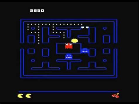 Atari 7800 Pac Man With Intellivision Maze YouTube