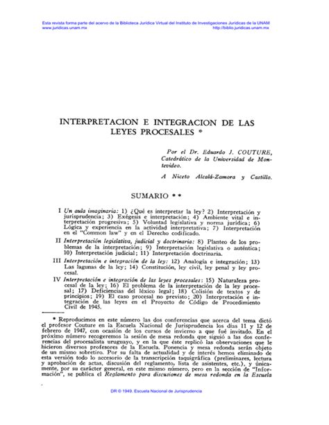 Interpretacion E Integracion De Las