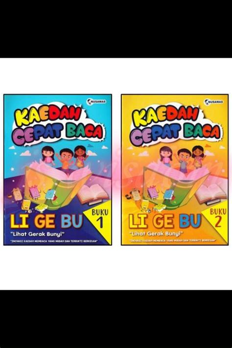 KAEDAH CEPAT BACA LI GE BU LIHAT GERAK BUNYI BUKU 1 BUKU 2