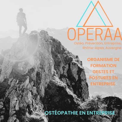 O P E R A A Ost Opathe En Entreprise Pr Vention Tms Formations