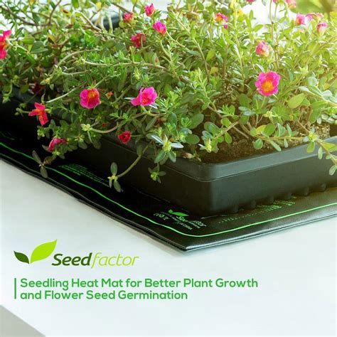 Seedfactor Met Certified 48 X20 Seedling Heat Mat Waterproof And Durable Plant Growth