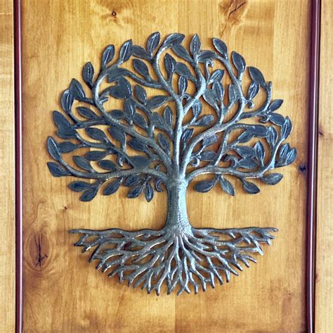 Tree Of Life Haiti Metal Wall Art Its Cactus A Member Of The Fair Trade Federation