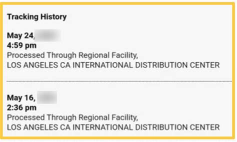 What Does Processed Through Regional Facility Mean Usps Tracking