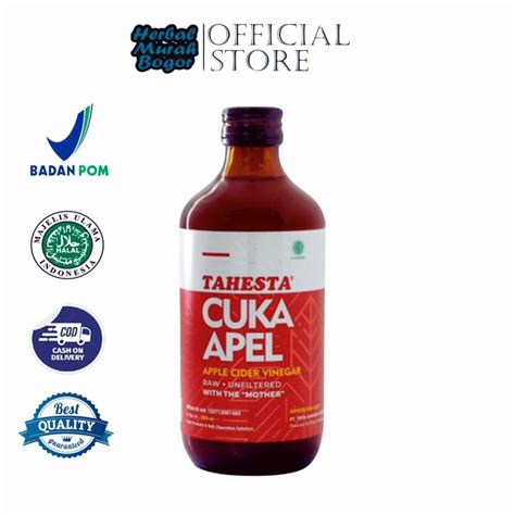 Jual Cuka Apel TAHESTA 320ml Ori Shopee Indonesia