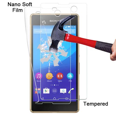 For Sony Xperia M Explosion Proof Nano Soft Film With Retail Package