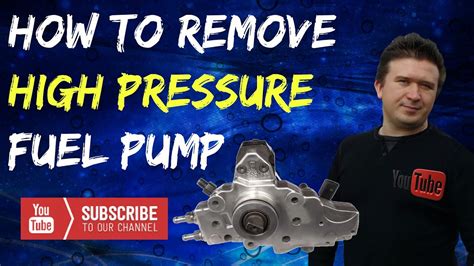 Mercedes Sprinter Series High Pressure Fuel Pump Removal On 2 7L