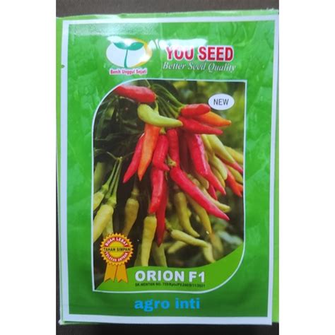 Jual Benih Cabe Rawit ORION F1 Isi 10gr Dari You Seed Berdompol Dan