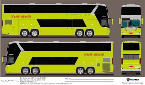 Comil Campione Vision 5 00 DD Scania Tur Bus Paradisog7 Flickr