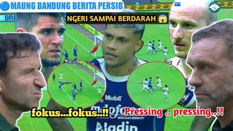 Laga Panas Persib Vs Persija Rotasi Luis Milla Kalahkan Thomas Doll