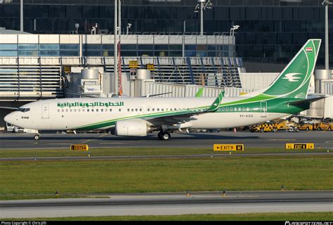 Yi Asg Iraqi Airways Boeing Z Wl Photo By Chris Jilli Id