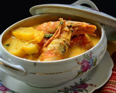 Resipi Udang Masak Lemak Sama Nanas Dapur Tanpa Sempadan