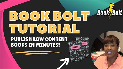 How To Publish Low Content Books With Book Bolt Make Money With