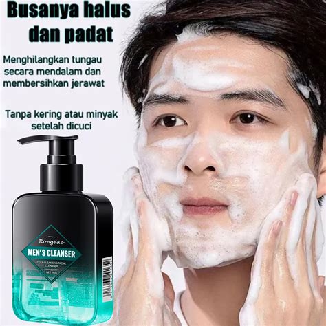 Men S Face Wash Sabun Muka Pria Untuk Kulit Kusam Kontrol Minyak Pori