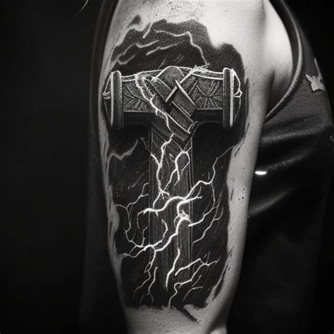 58 Mjolnir Tattoo Ideas - TattooClue.com