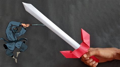 How to Make an Origami Ninja Sword – all about origami