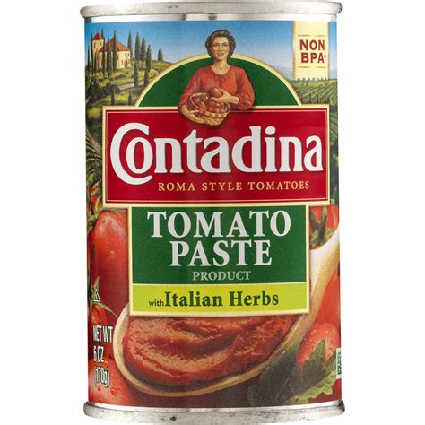 Contadina Tomato Paste With Italian Herbs 60 Oz